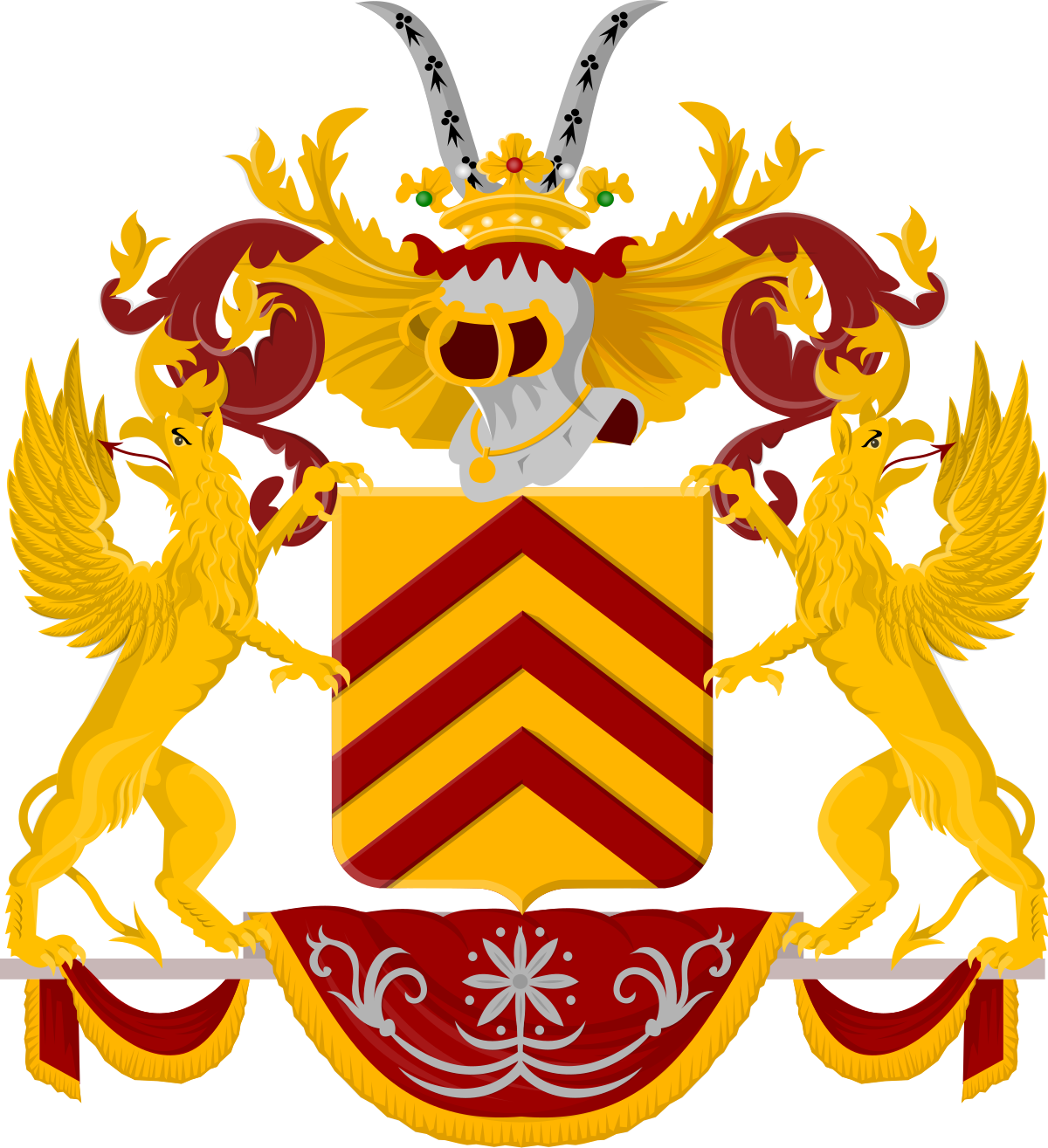 Familiewapen Van Voorst (1200x1315)