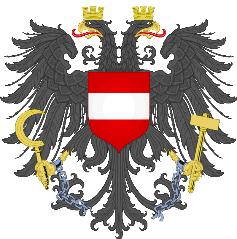Coat Of Arms Austria By Metalarchangel - Double Headed Eagle Coat Of Arms (800x810)