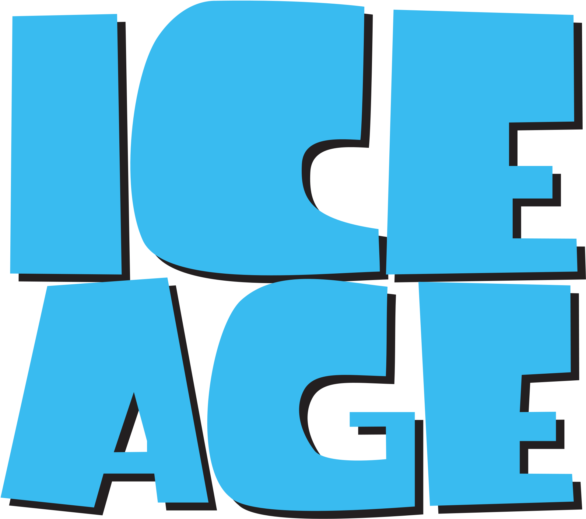 Ice Age Font Free (2000x1781)