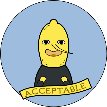 Lemongrab-acceptable - - Lemongrab Acceptable (512x512)