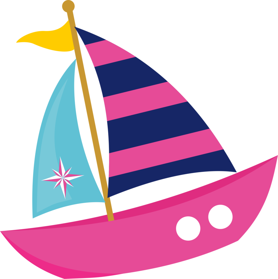 @luh-happy's Profile - Minus - Nautical Boat Clipart Pink (895x900)