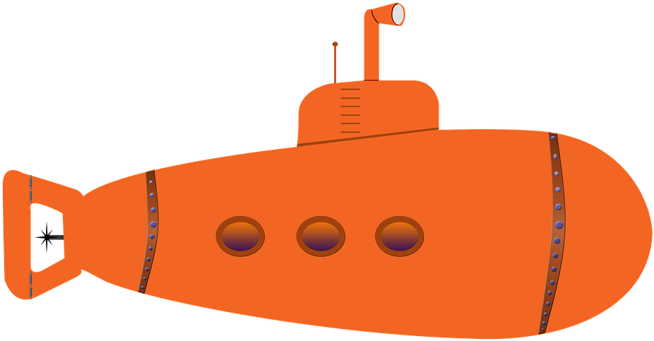 Résultat De Recherche D'images Pour "dessin Sous Marin - Submarine Transparent Background (1280x674)