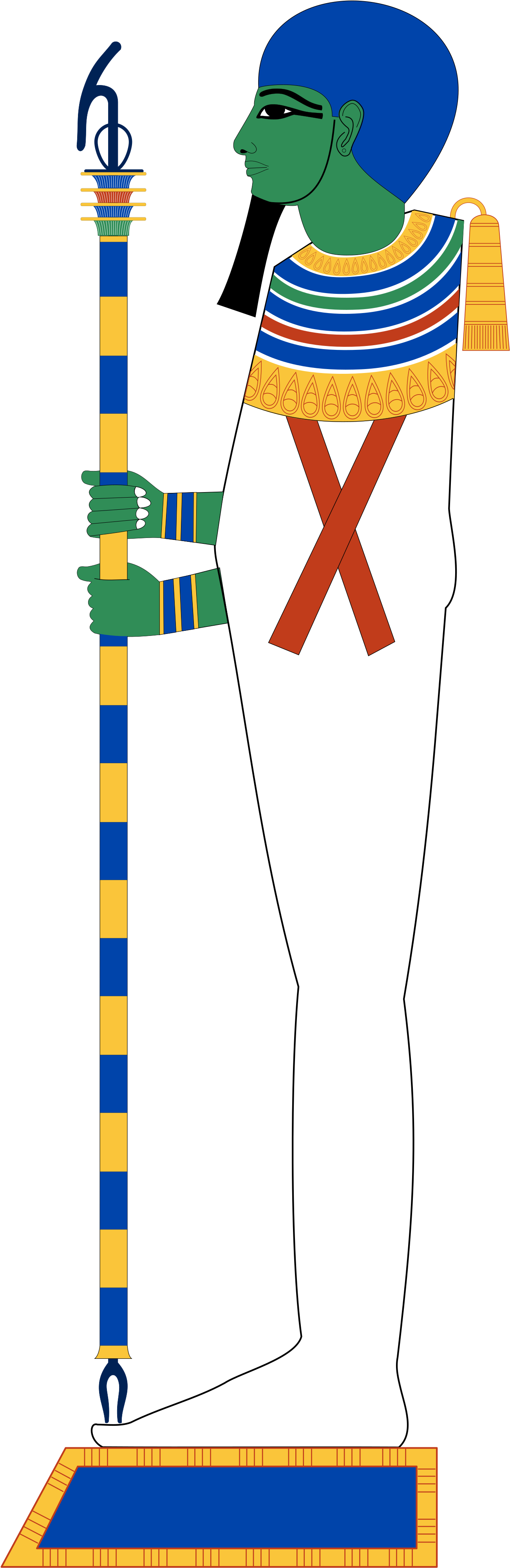 Ptah The Egyptian God (2000x4114)