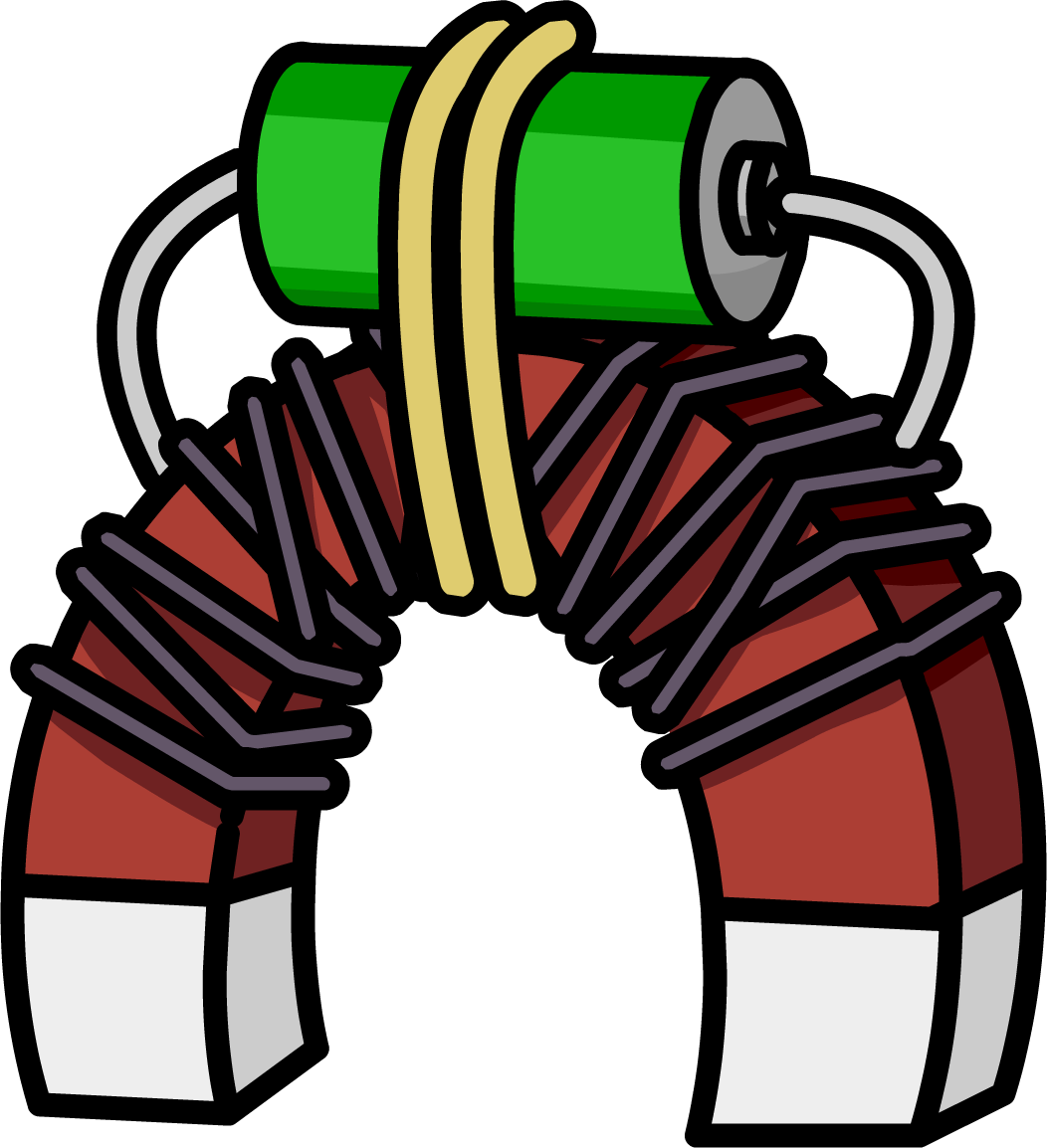 Club Penguin The Electromagnet Clip Art - Electromagnet Png (1052x1154)