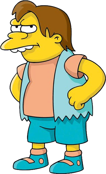 Image Result For Nelson Simpsons - Nelson Muntz (350x573)