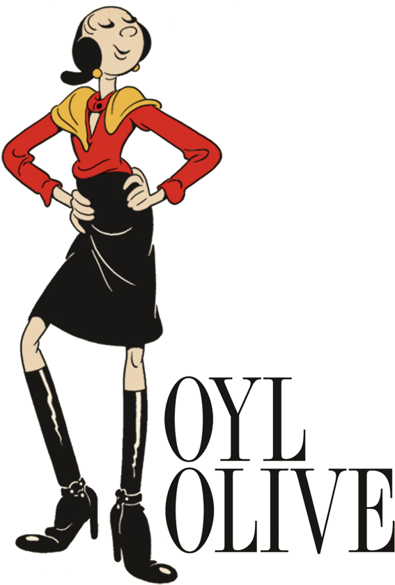 Olive & Popeye / Olivia & Skipper Skræk - Olivia Popeye (600x859)
