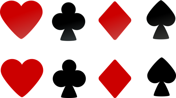 Suits Deck Hearts Diamond Sticks Swords He - Naipes Do Baralho Png (610x340)