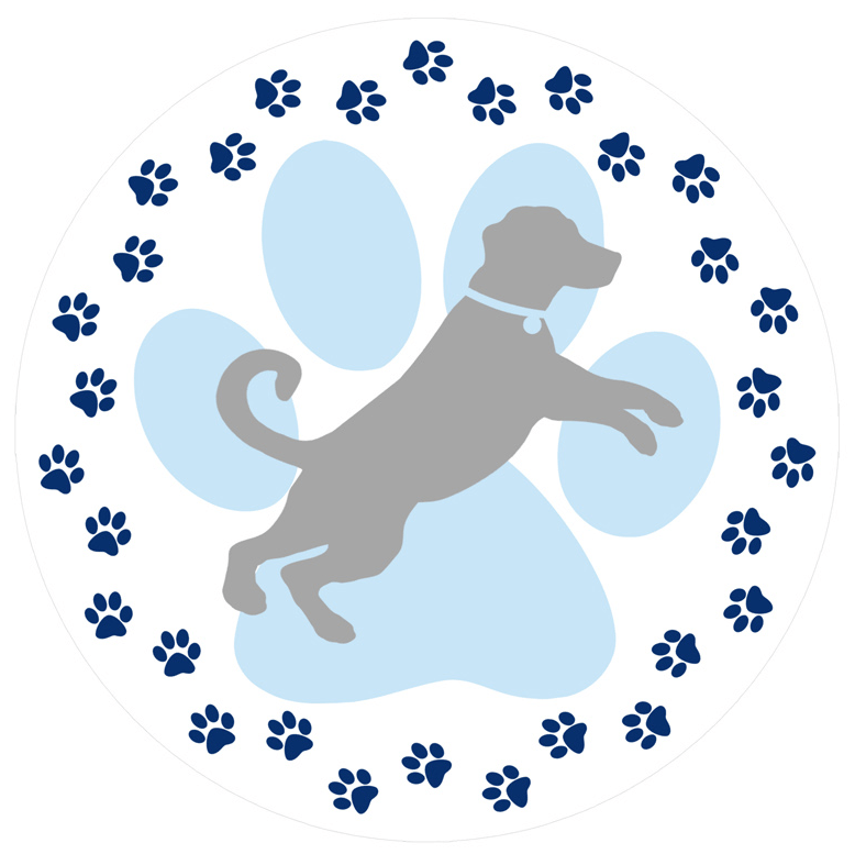 Dog Paw Prints Screen Door Magnets - Etiquetas Tumblr Png (778x777)