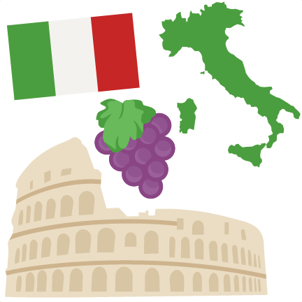 Italy Set Svg Scrapbook Cut File Cute Clipart Files - Being Far Apart Quotes (432x432)