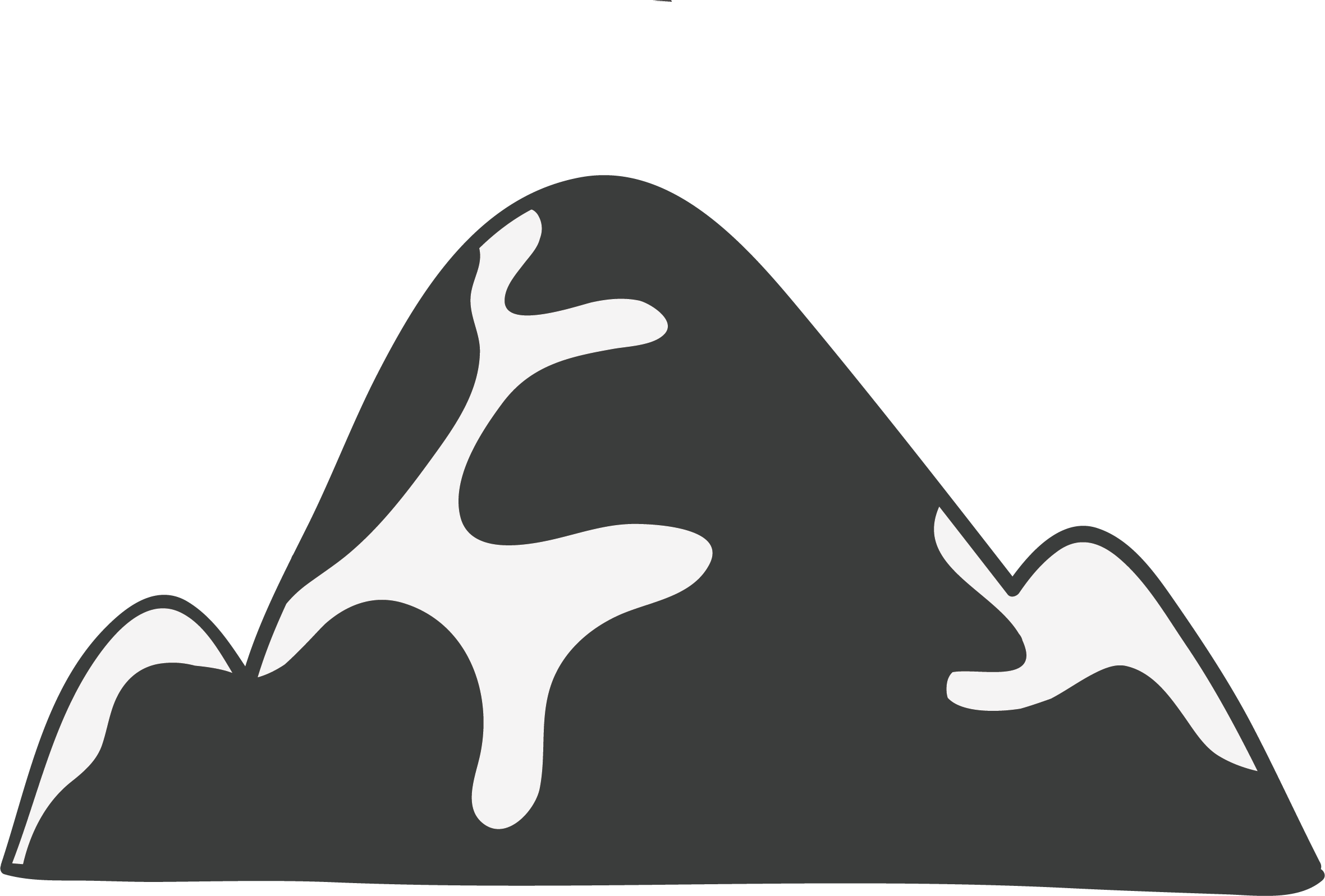 Euclidean Vector Silhouette Illustration - Euclidean Vector (2361x1597)