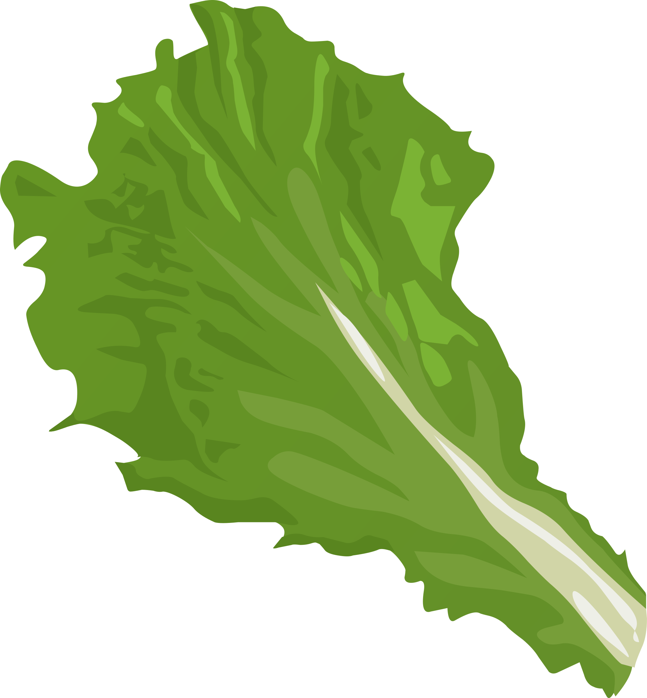 Iceberg Lettuce Romaine Lettuce Vegetable Clip Art - Iceberg Lettuce Romaine Lettuce Vegetable Clip Art (2225x2400)