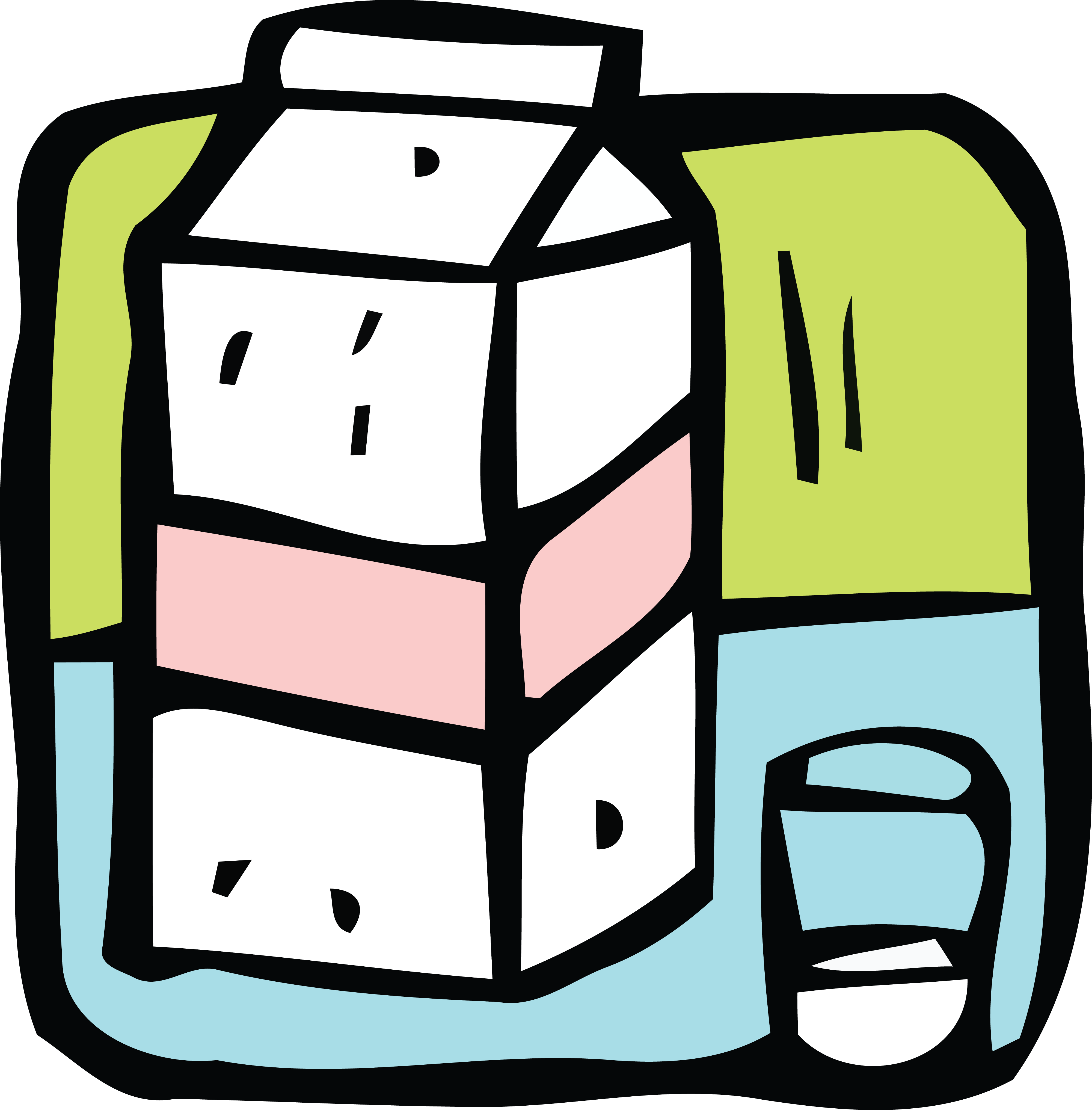 Free Clipart Of Milk - My Calorie Counting Journal: Calorie Counting Tracker (4000x4065)