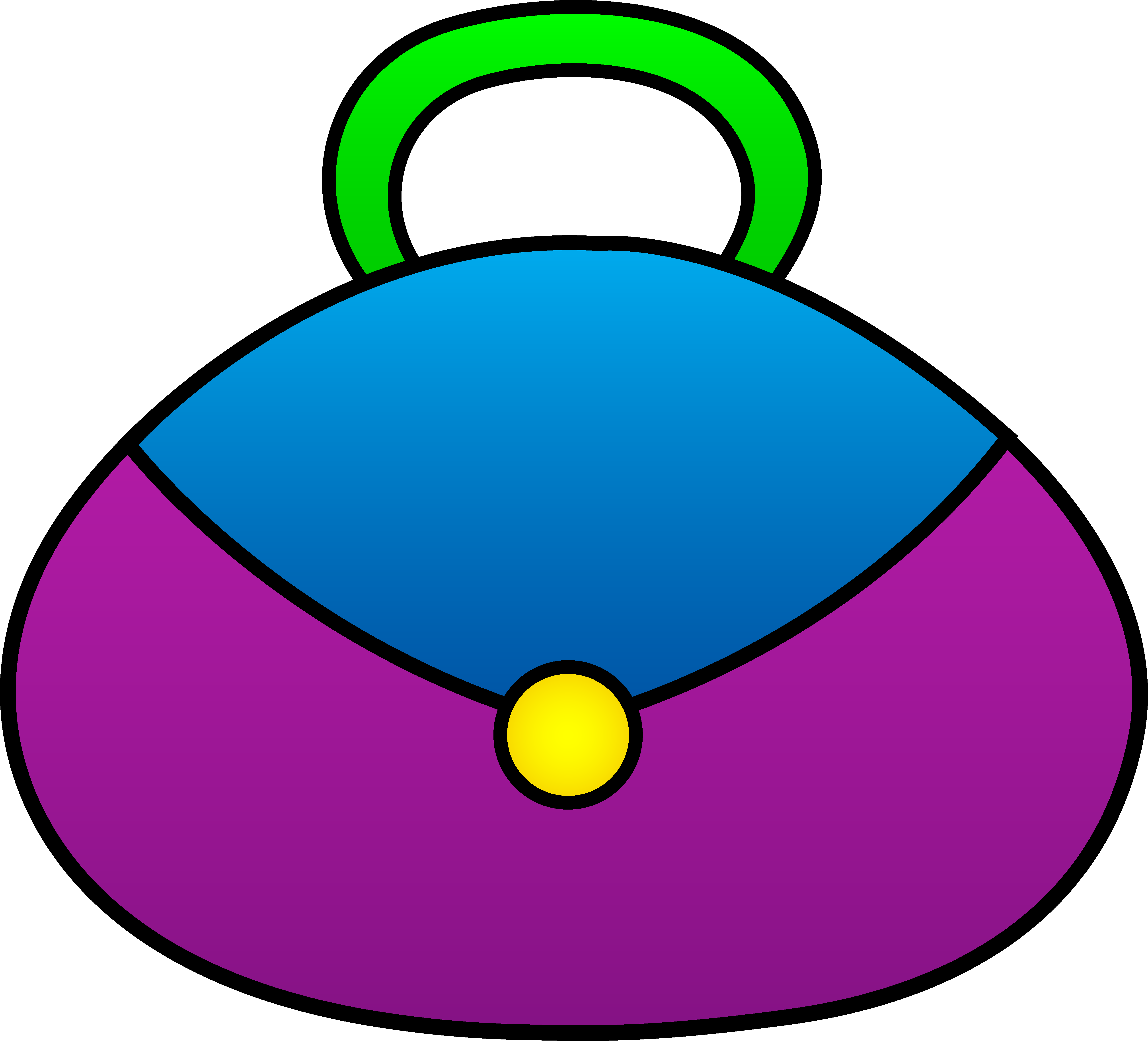 Purse Pictures - Handbags Clipart (5181x4696)