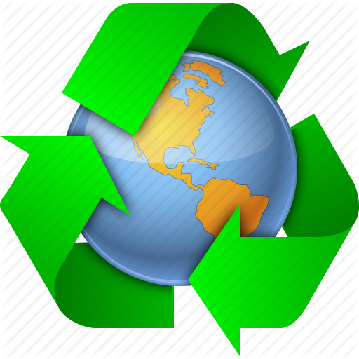 Nature Flower - Recycle Symbol Grass (512x512)