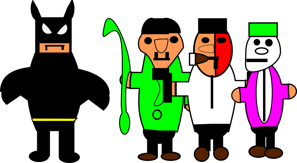 Batman, Schurken, Übeltäter, Joker - Batman (960x528)