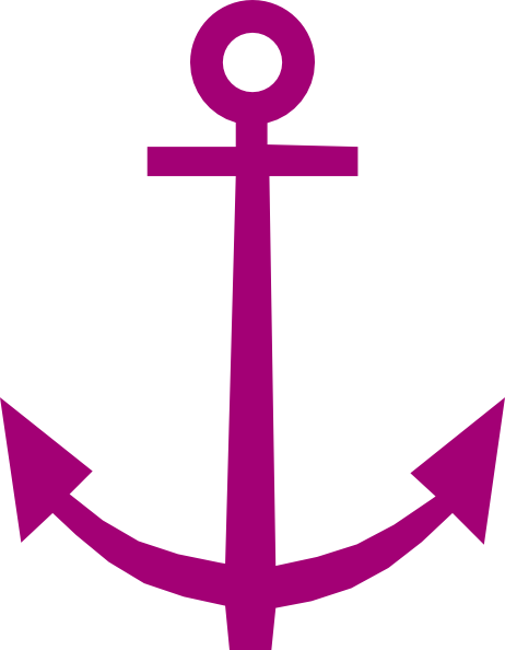 Free Vector Anchor Symbol Clip Art - Anchor Clip Art (462x594)