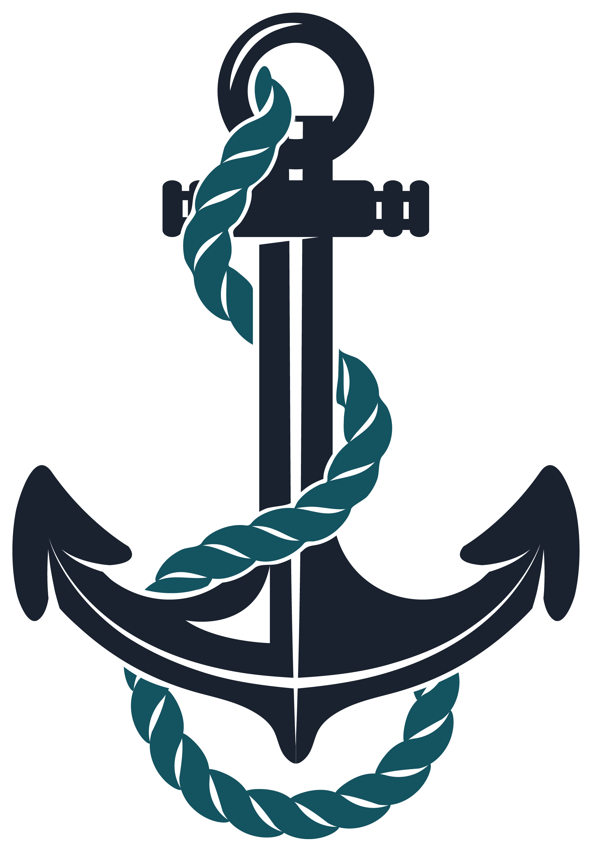 Anchor Clip Art - Old Fashioned Anchor Tattoo (2001x2887)
