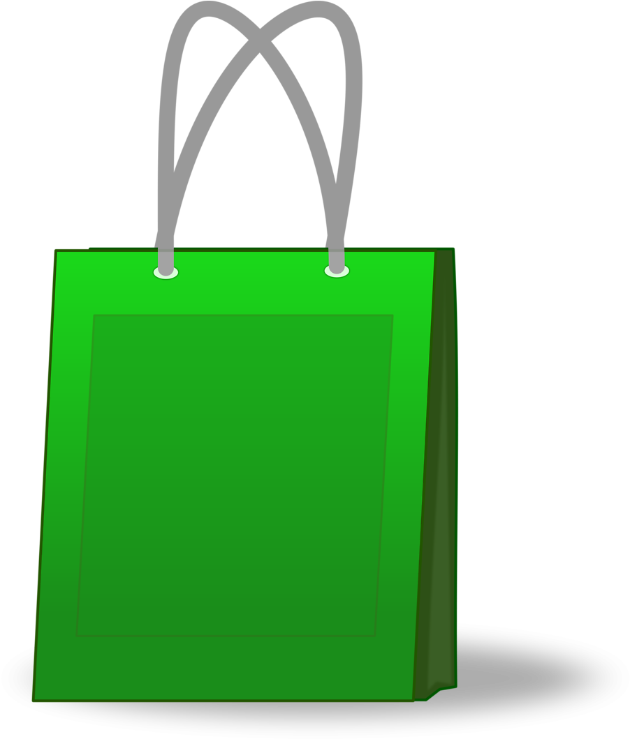Shopping Bag Clipart Transparent Background - Transparent Png Shopping Bag (958x1070)