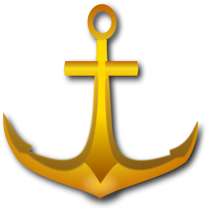 Anchor Images - Golden Anchor Png (800x800)