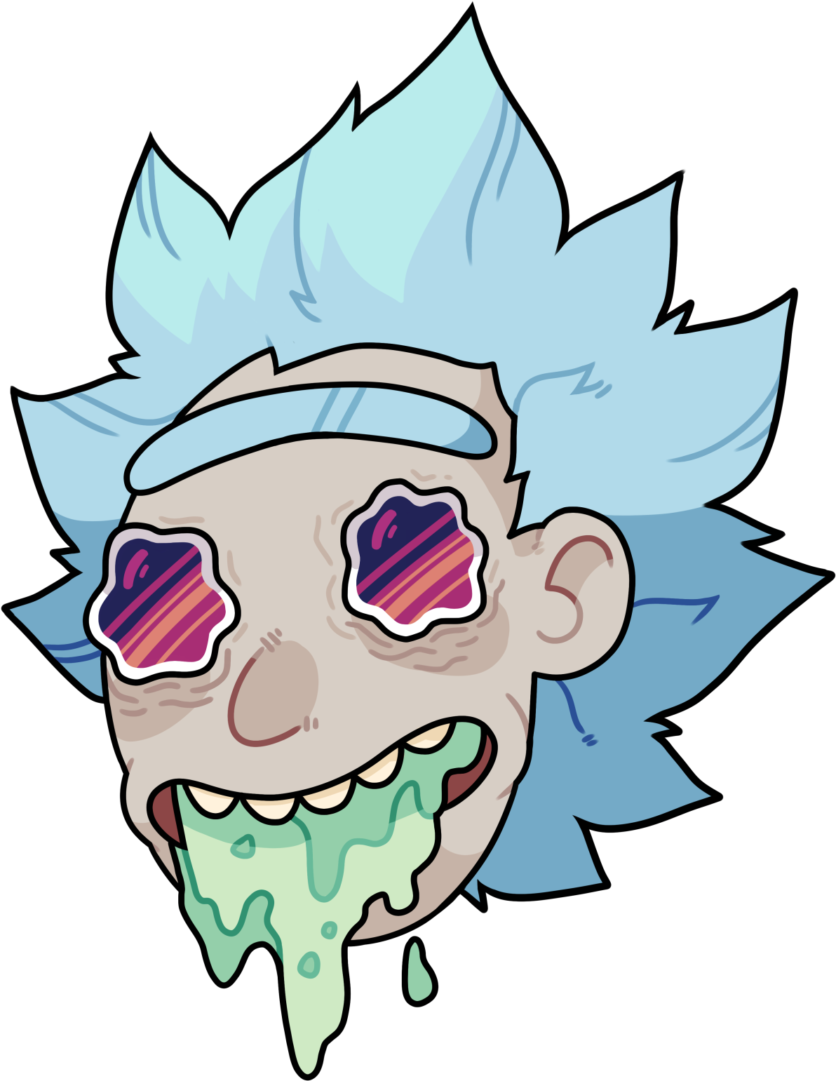 Rick And Morty Clipart Png Image - Rick And Morty Png (1242x1920)