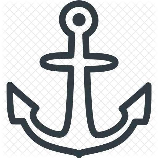Anchor Icon - Ship Hook (512x512)