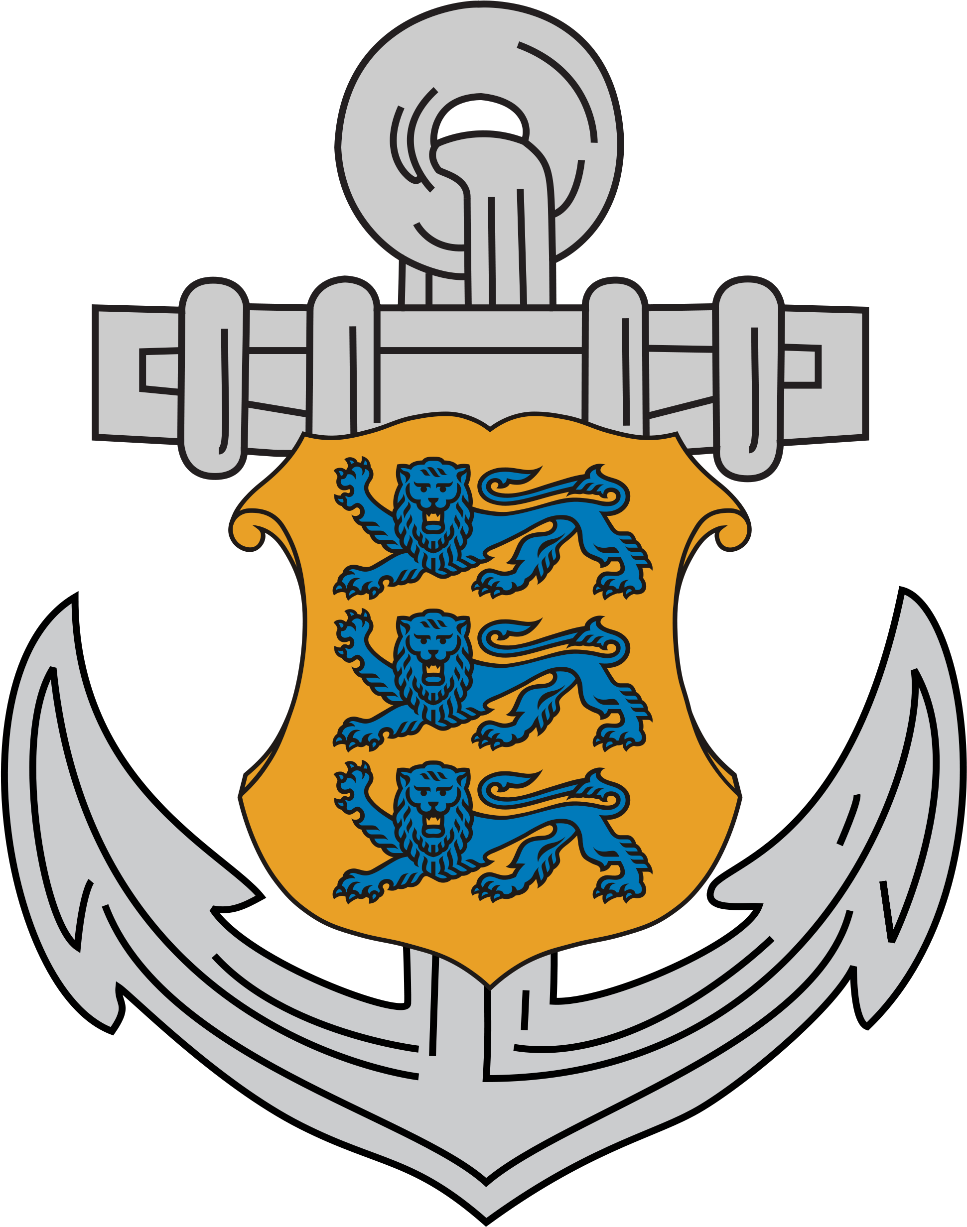 Open - Estonian Coat Of Arms (2000x2519)