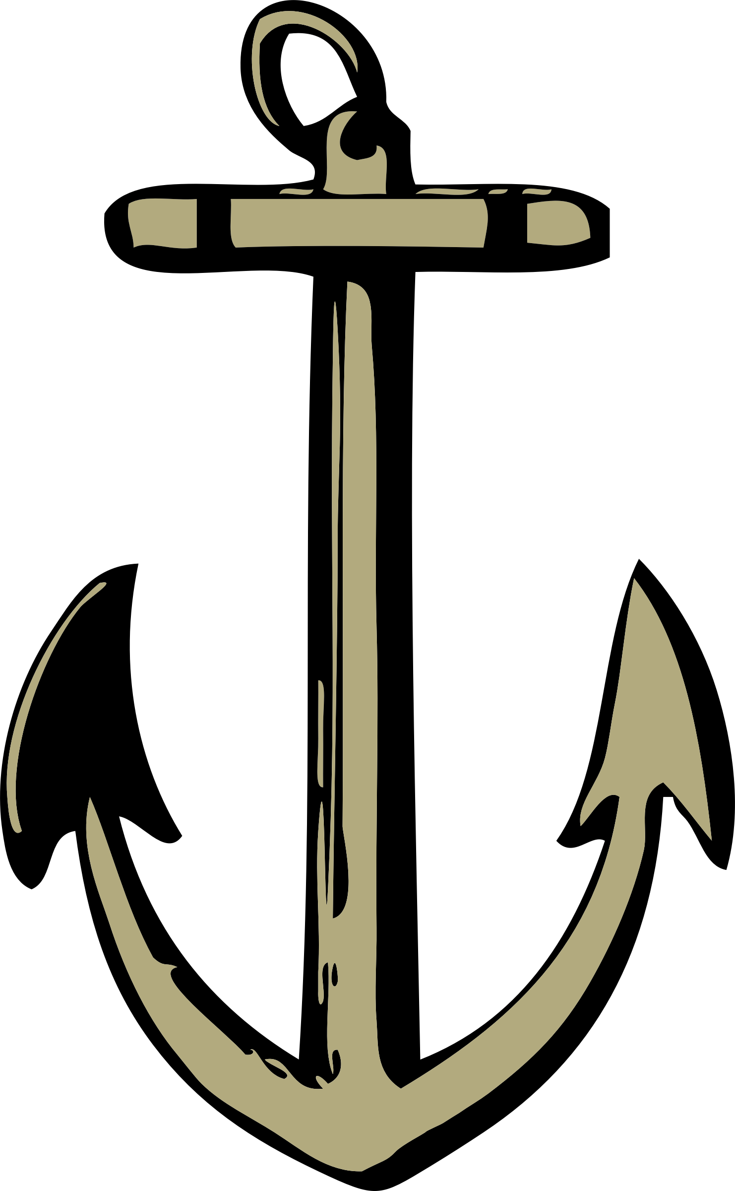 Clipart An Anchor Open - Anchor (1482x2400)