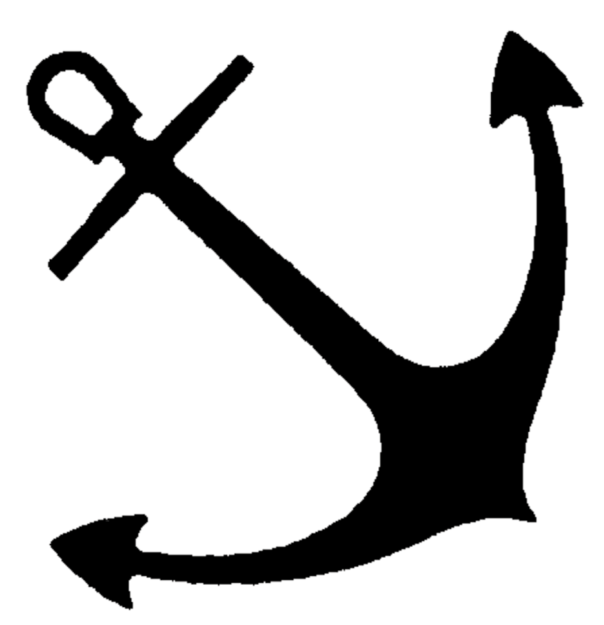 Anchor Rubber Stamp - Rubber Stamp (1000x1000)