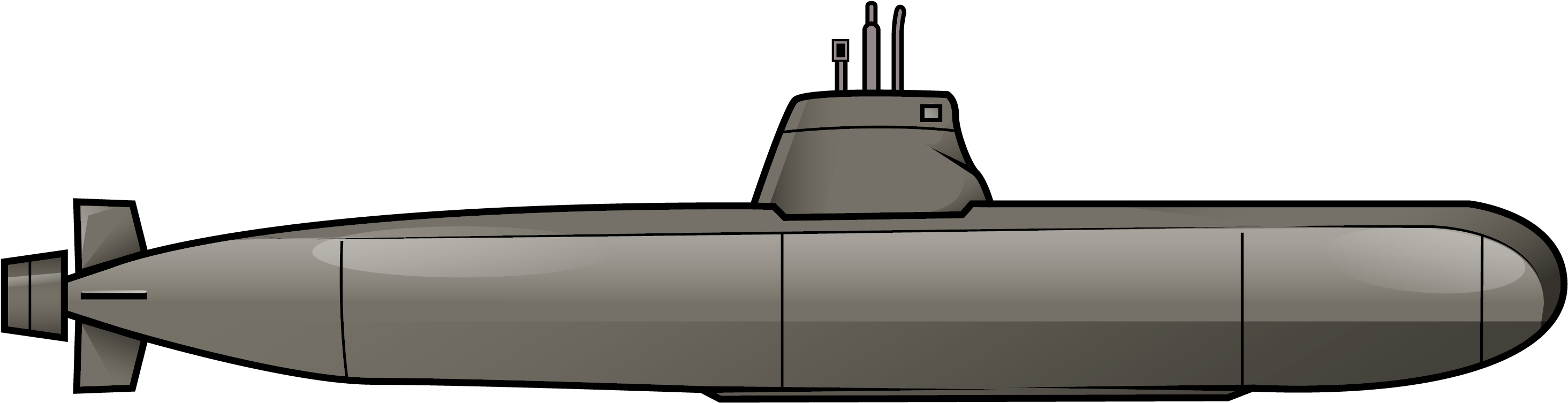 Best Images About Free Submarine Clip Art - Nuclear Submarine Clipart (3099x1073)