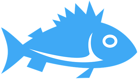 Clipart, Fish, Sign, Icon, Cartoon, Water, Sea - Clip Art (640x433)