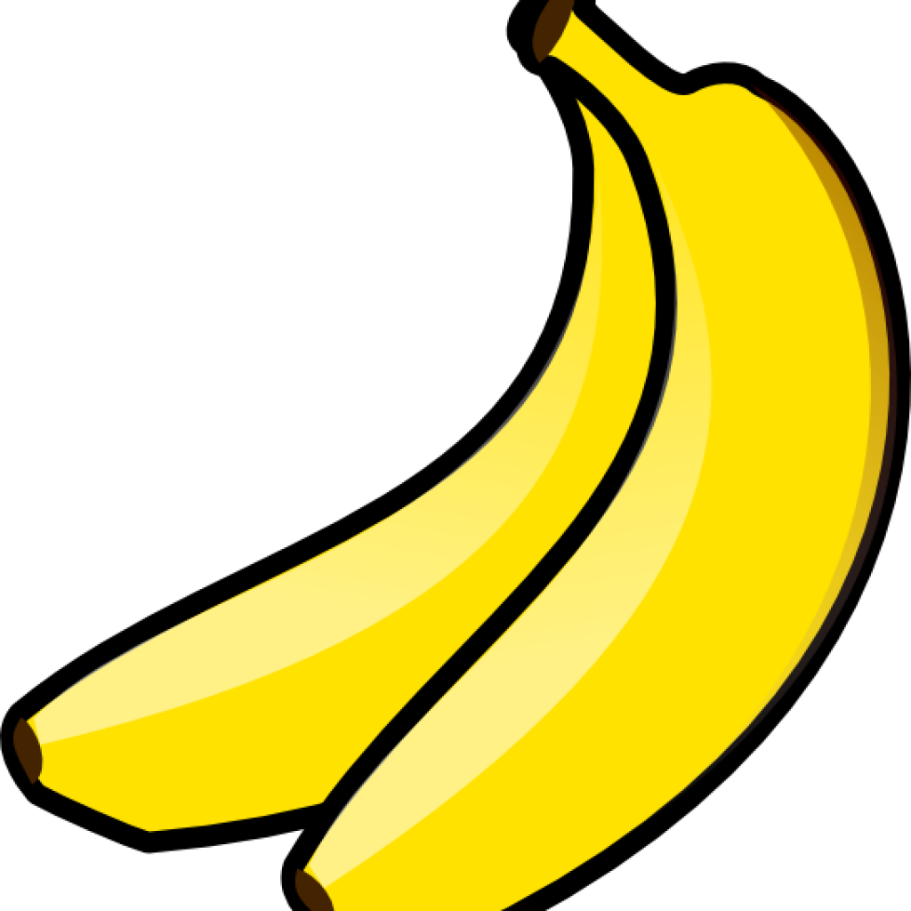 Banana Clipart Image Of Bananas Clipart 3895 Banana - Platano Dibujo Png (1024x1024)