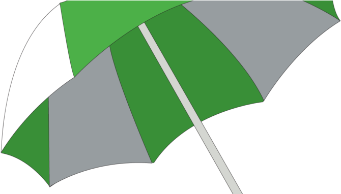 New 2018 Umbrella Clip Art Free Download - Black And White (678x381)