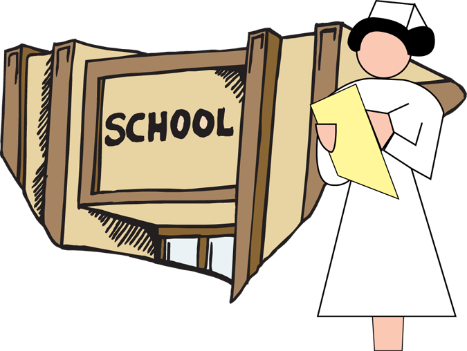 Free Clip Art School Nurse Clipart 3 Image - School Clip Art (675x508)