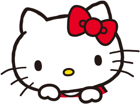 Hello Kitty - Hello Kitty Head Png (500x500)
