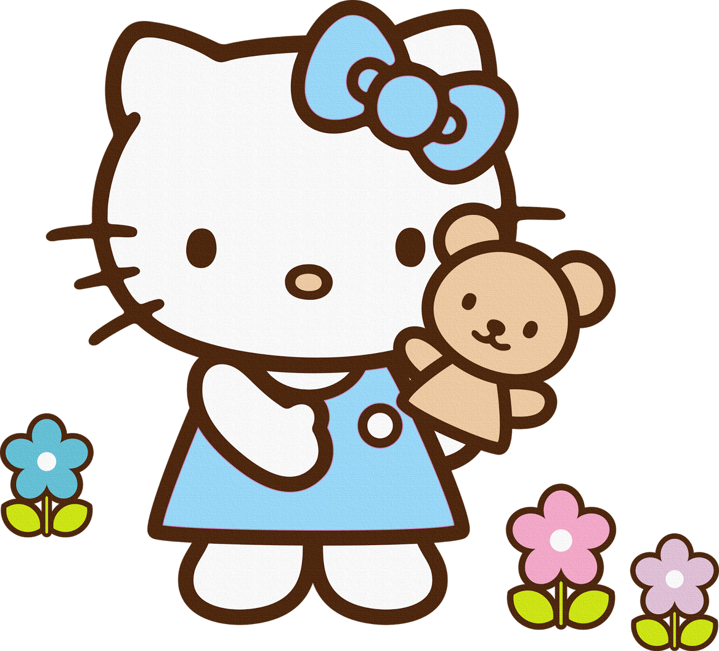 Hello Kitty Baby Clipart Clipartxtras - Hello Kitty Yellow Background (1440x1304)
