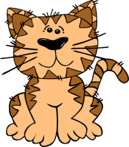 Hello Kitty Free Clip Art - Free Clip Art Cat (528x600)