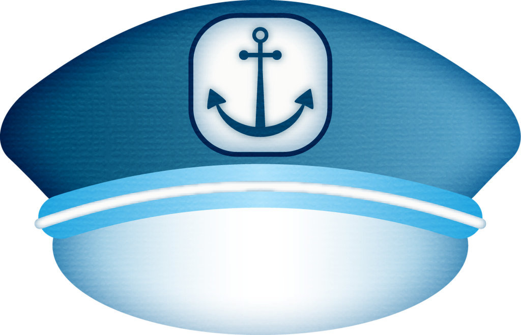 Craft - Sailor Captain Hat Clipart (1024x659)