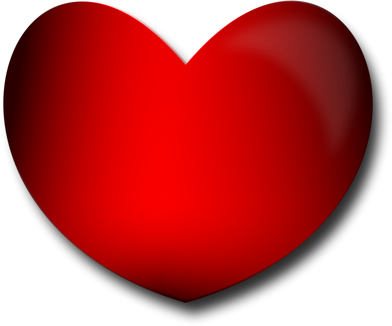 Free Birthday Card With Penguin Free Glossy Heart Coracao Em Fundo Transparente 800x666 Png Clipart Download