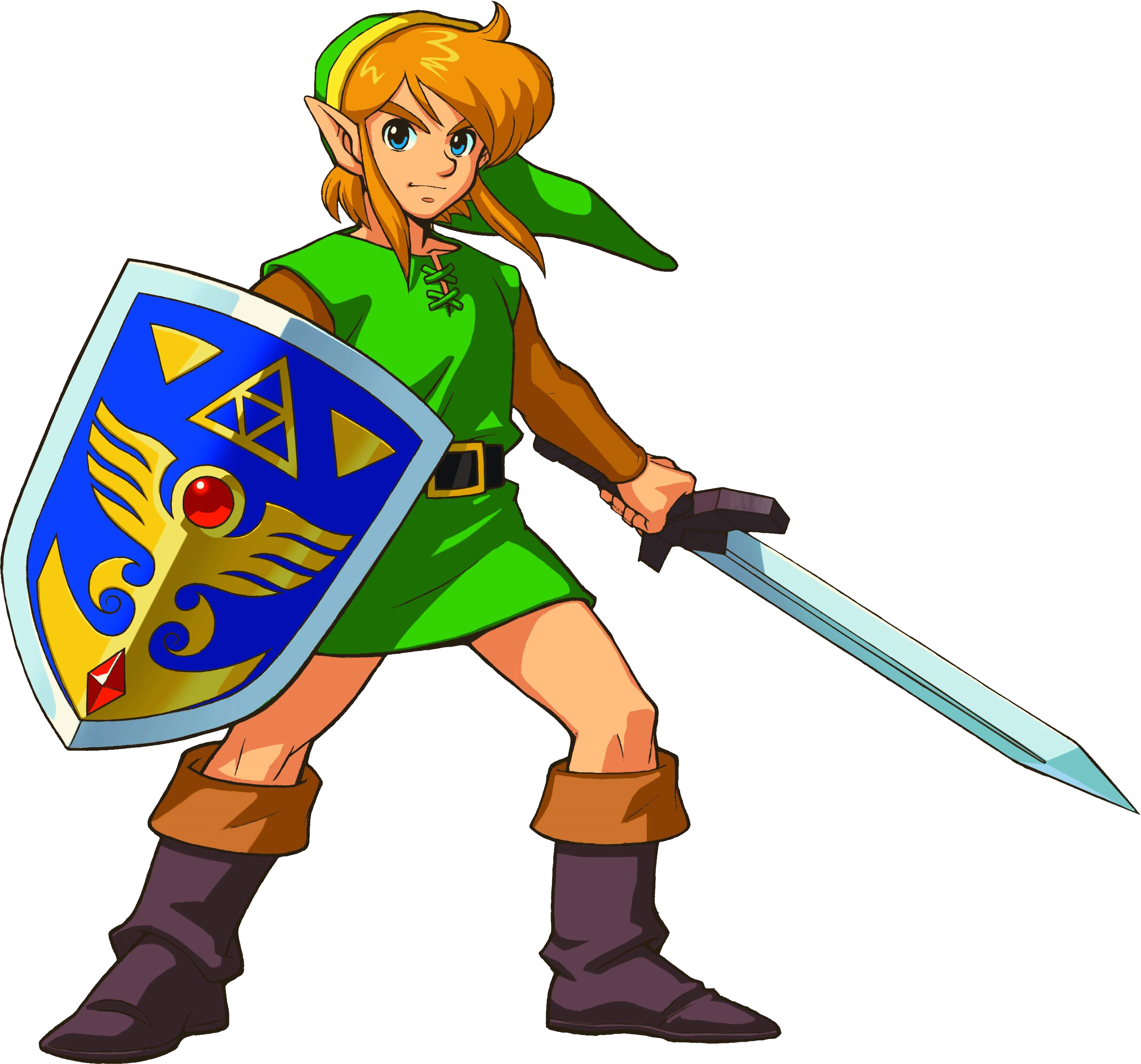 Zelda Clipart Old School - Legend Of Zelda A Link (2816x2626)