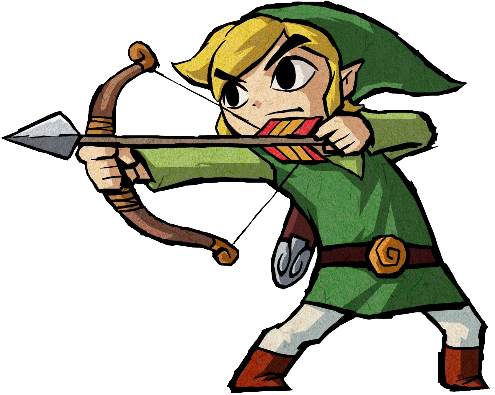 Download Png Image - Link Wind Waker (1700x1366)
