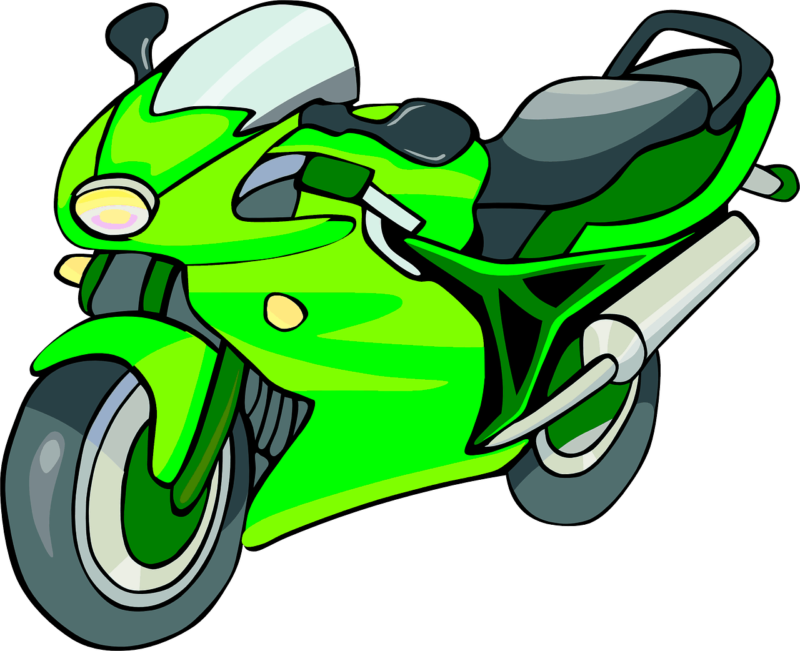 See Here Motorcycle Clipart Black And White Images - Motorcycle Clip Art (1280x1042)