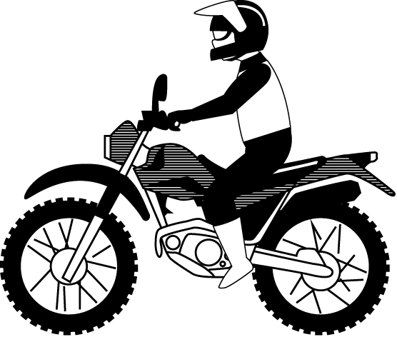 Motorbike Clip Art Free Clipart - Motorcycle (556x472)