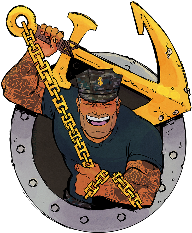 Happy Birthday, Chief By Kilo-monster - Cartoon (777x912)