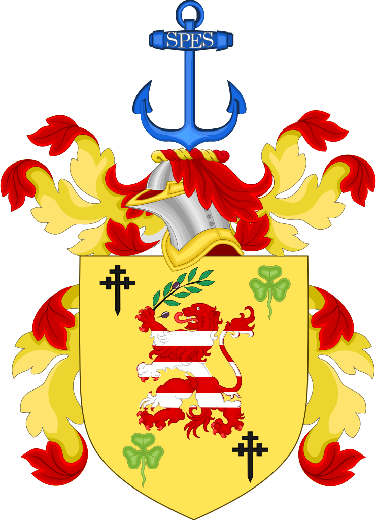 Coat Of Arms Of Bill Clinton - Lee Coat Of Arms (741x1024)
