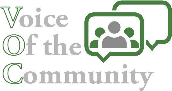 Voice Of The Community Logo - Real Estate (605x353)