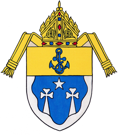 Picture - Coat Of Arms Diocese (393x452)