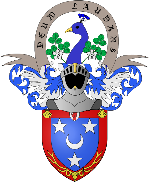 Arbuthnot Armorial Bearings - Coat Of Arms Symbols (545x600)