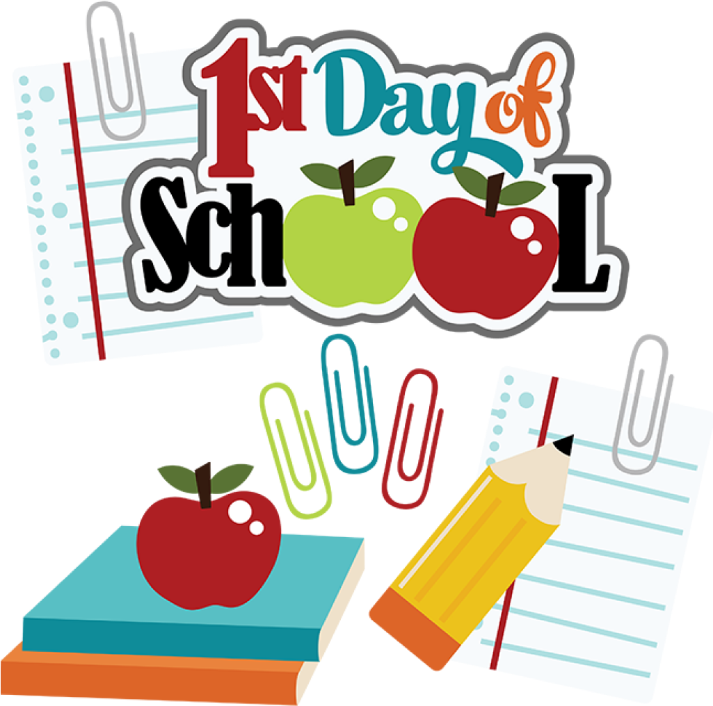 First Day Of School Clipart Free First Day Of School Cute School Clipart 1024x1024 Png Clipart Download