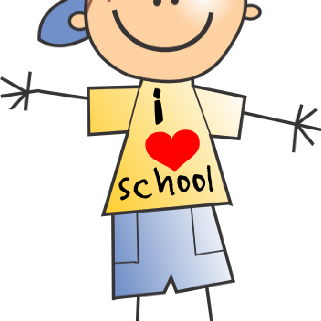 School Clipart Free Cute School Clip Art Free Clipart - Happy Boy Clipart (1024x1024)
