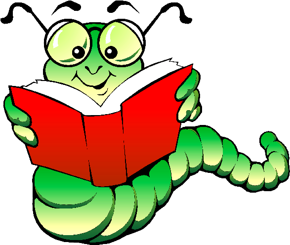 Nerd Cliparts Animals Free Download Clip Art Free Clip - Book Worm Idiom Meaning (600x600)